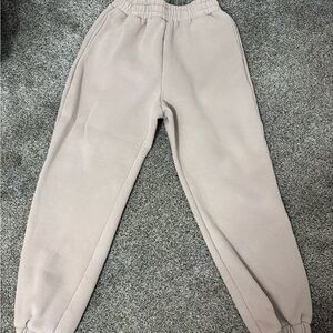 Comfrt Signature Jogger Sweatpants Size Large Bark